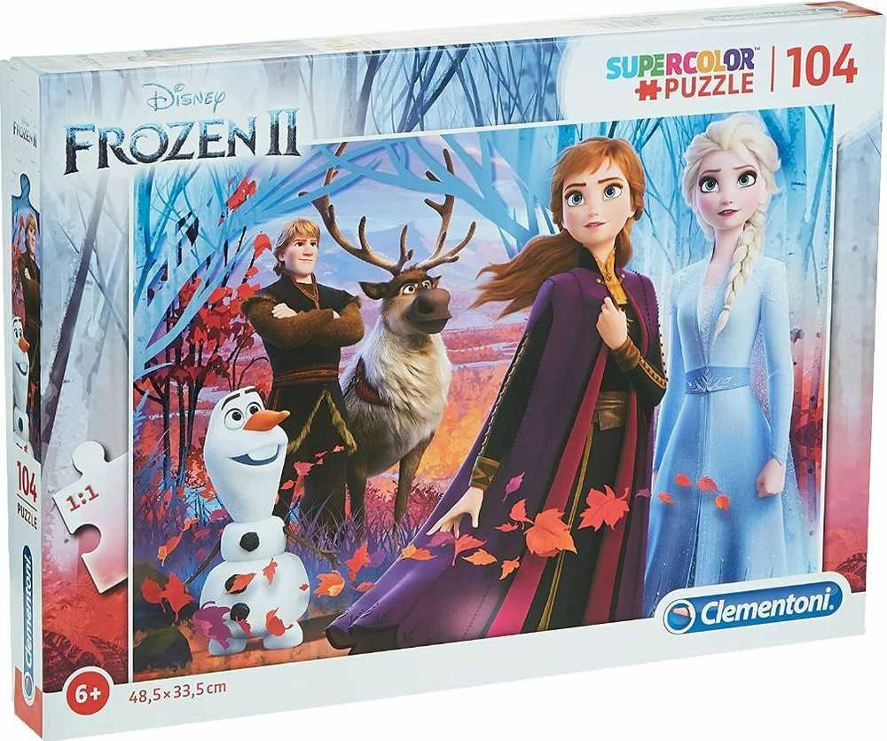 Clementoni Dėlionė 104 vnt. - Frozen 2