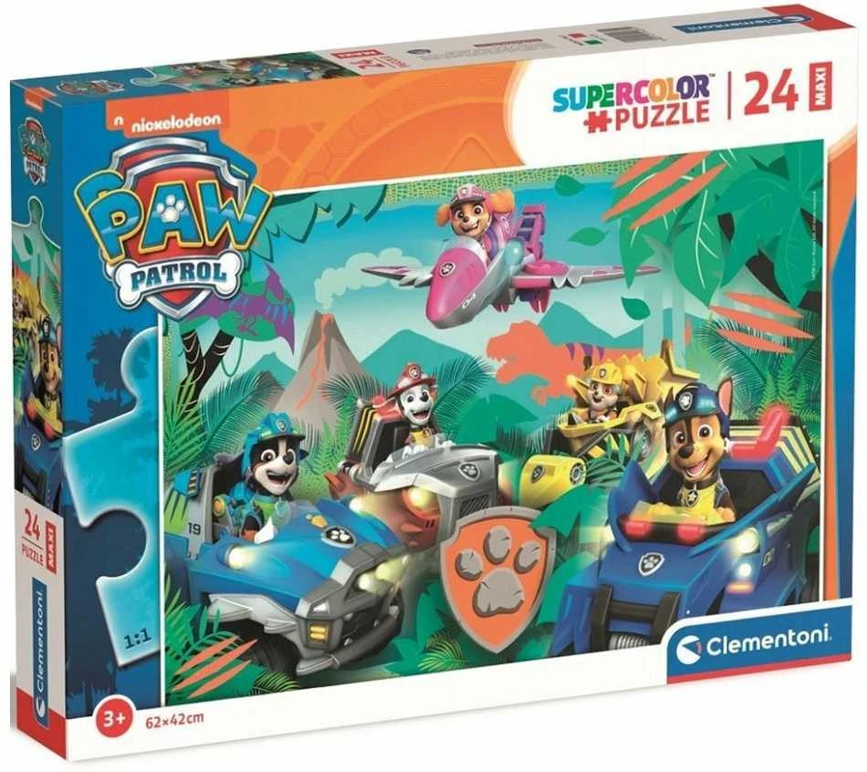 Clementoni Dėlionė 24 vnt. - Šunyčiai patruliai (PAW Patrol)