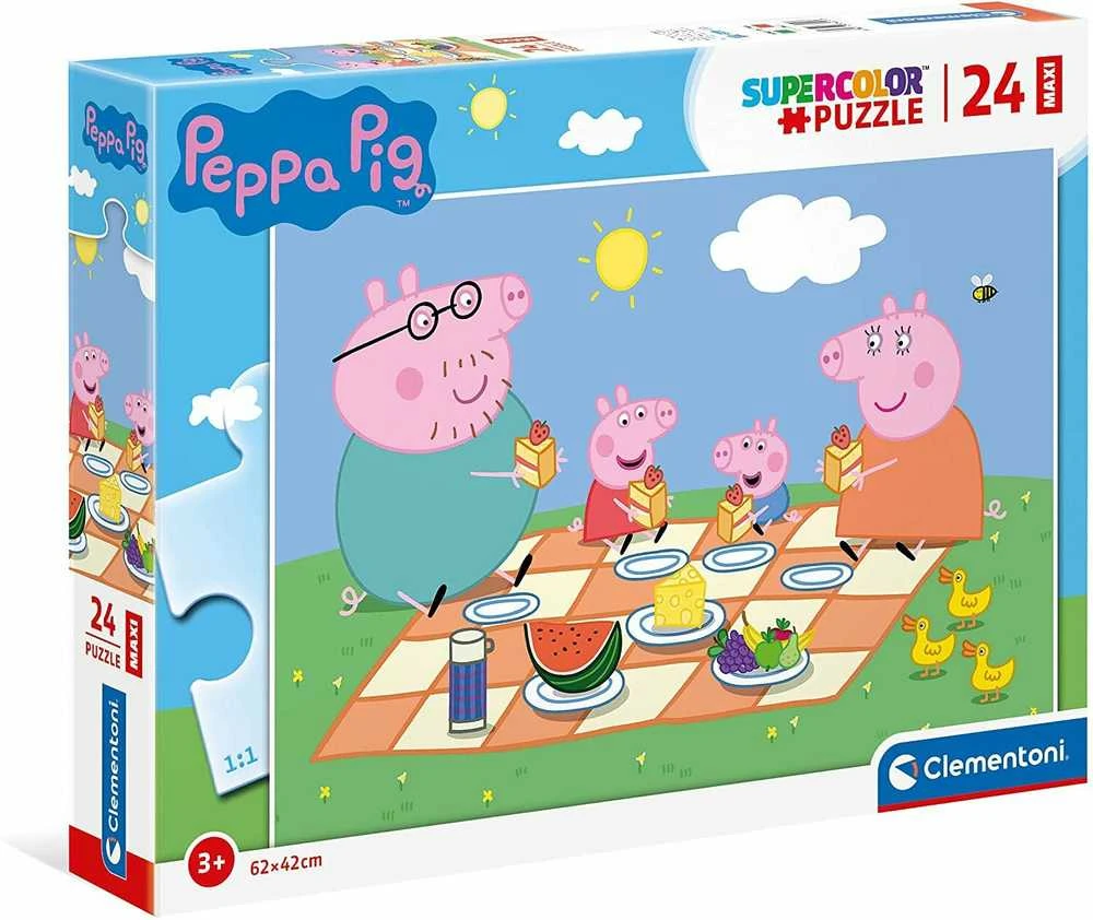 Clementoni Dėlionė 24 vnt. - Peppa Pig