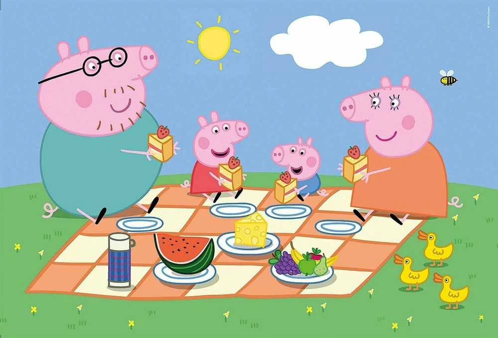 Clementoni Dėlionė 24 vnt. - Peppa Pig