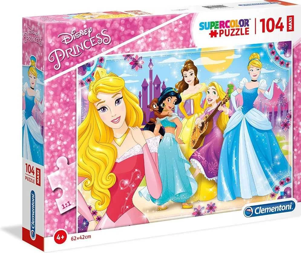 Clementoni Dėlionė 104 vnt. - Disney princesės