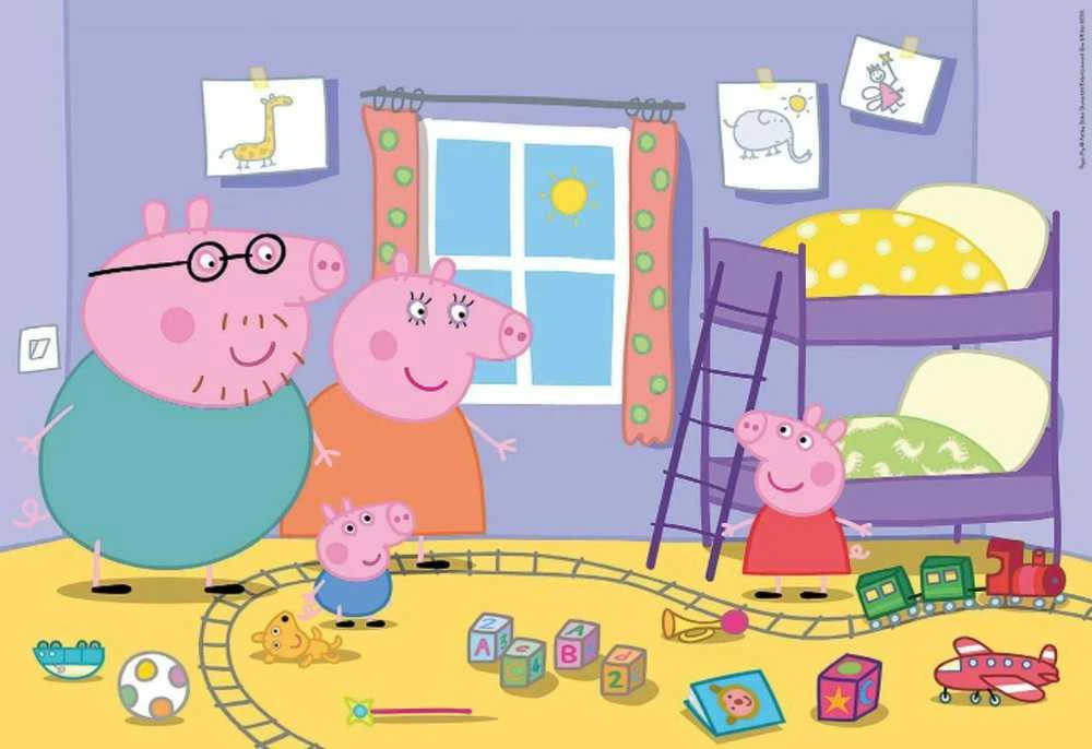 Clementoni Dėlionė 60 vnt. - Peppa Pig