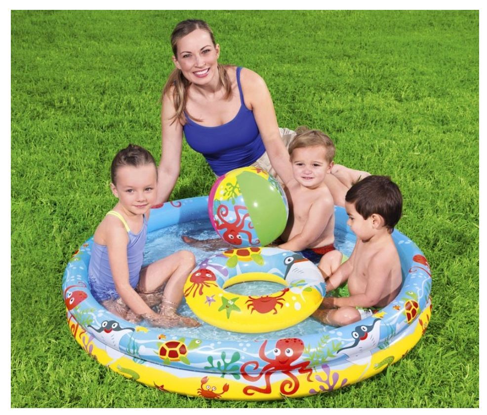 Baseinas Bestway su priedais 122x20 cm aprašymas - Prekės nuotrauka