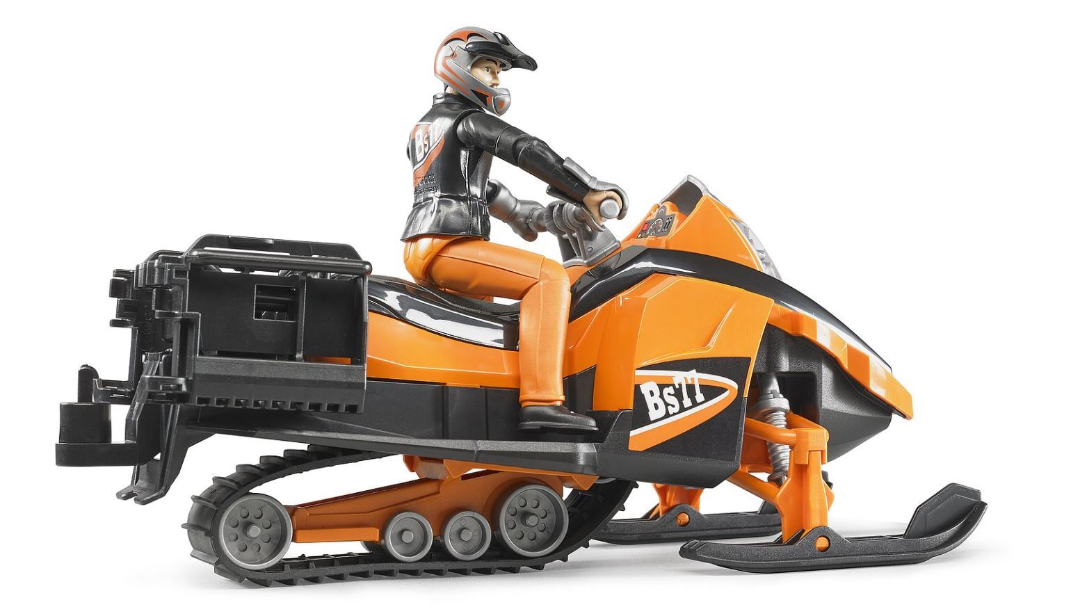 BRUDER sniego motociklas su vairuotoju 63101 aprašymas - Prekės nuotrauka