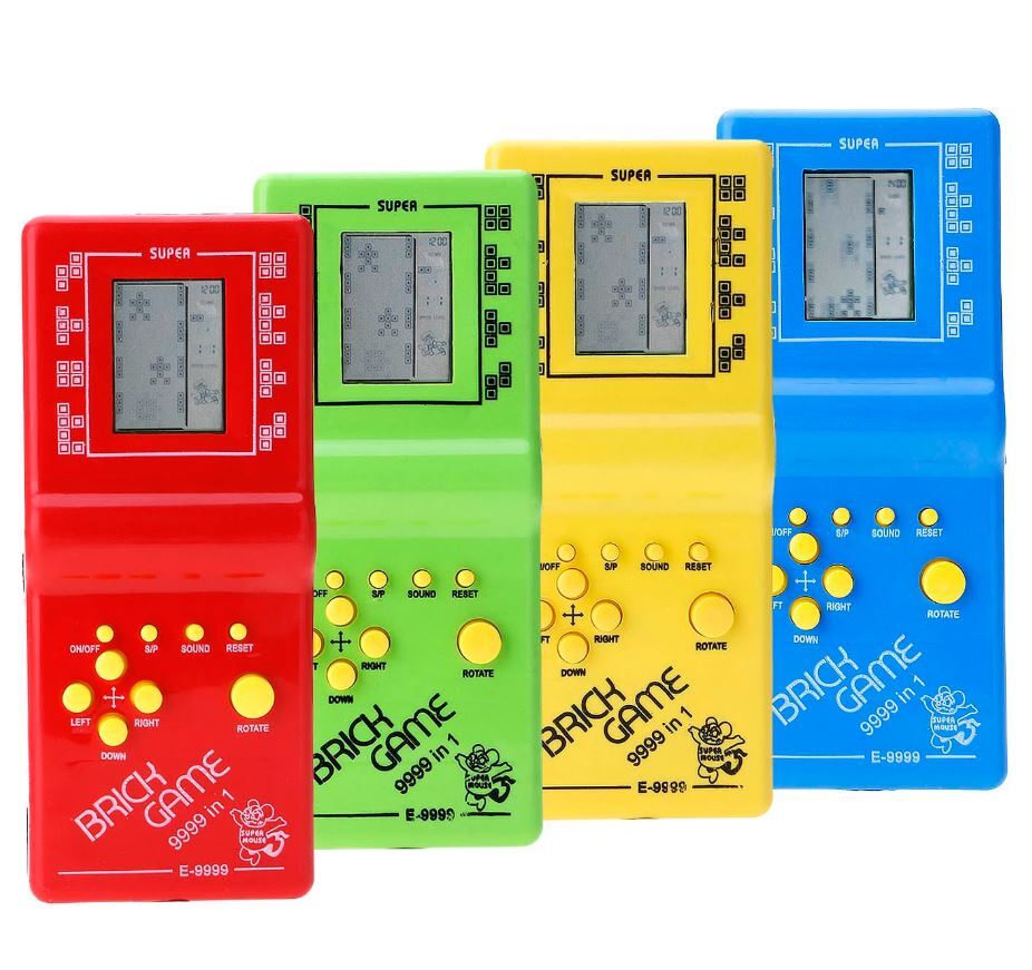 Elektroninis žaidimas Tetris didelis (žalias) 3799 aprašymas - Prekės nuotrauka