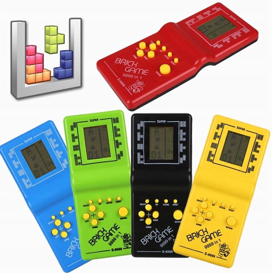 Elektroninis žaidimas Tetris didelis (žalias) 3799 aprašymas - Prekės nuotrauka