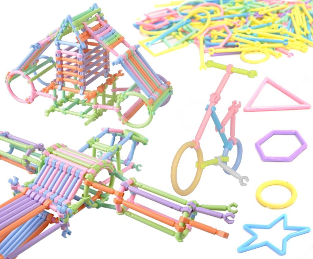 Erdvinis spalvotų formų konstruktorius - 1000 det. aprašymas - Prekės nuotrauka