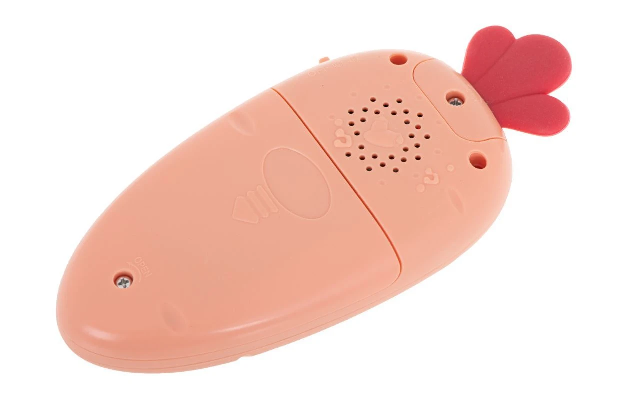 Interaktyvus žaislinis telefonas Morka (raudona) aprašymas - Prekės nuotrauka