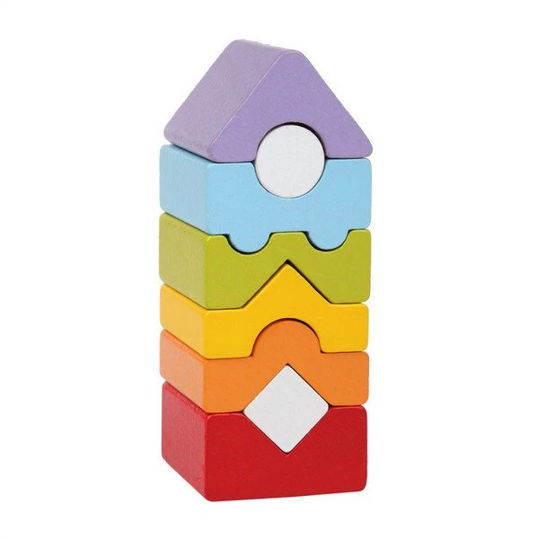 Cubika Medinė piramidė EKO bokštas 8 det. (15009) aprašymas - Prekės nuotrauka