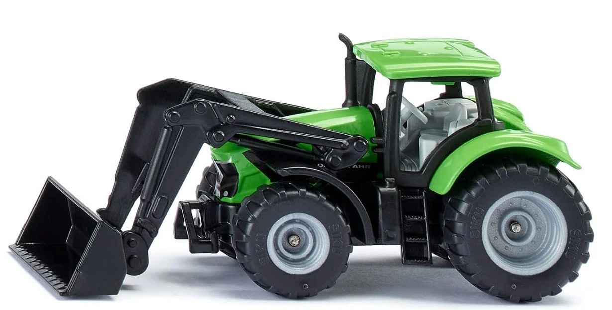 Metalinis SIKU traktorius 1394 - DEUTZ-FAHR su priekiniu krautuvu aprašymas - Prekės nuotrauka