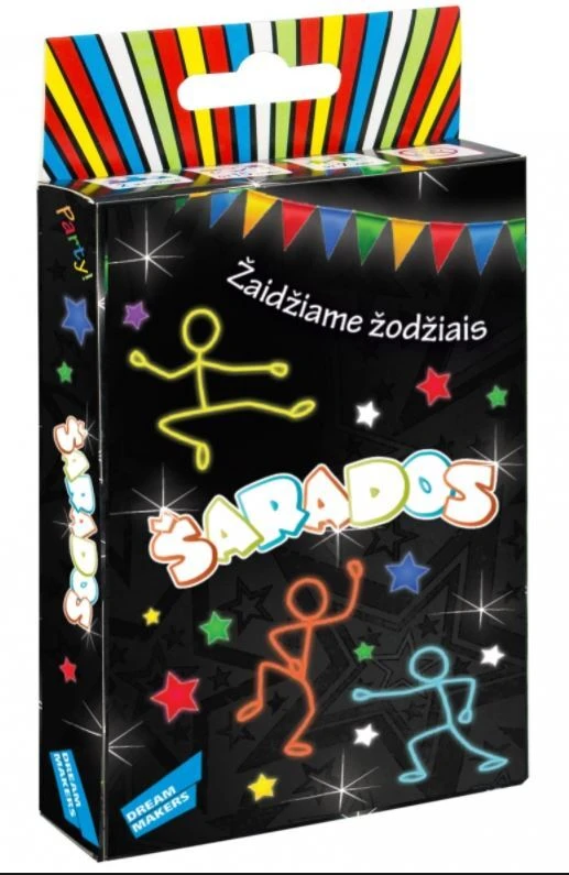 Mini stalo žaidimas - ŠARADOS aprašymas - Prekės nuotrauka