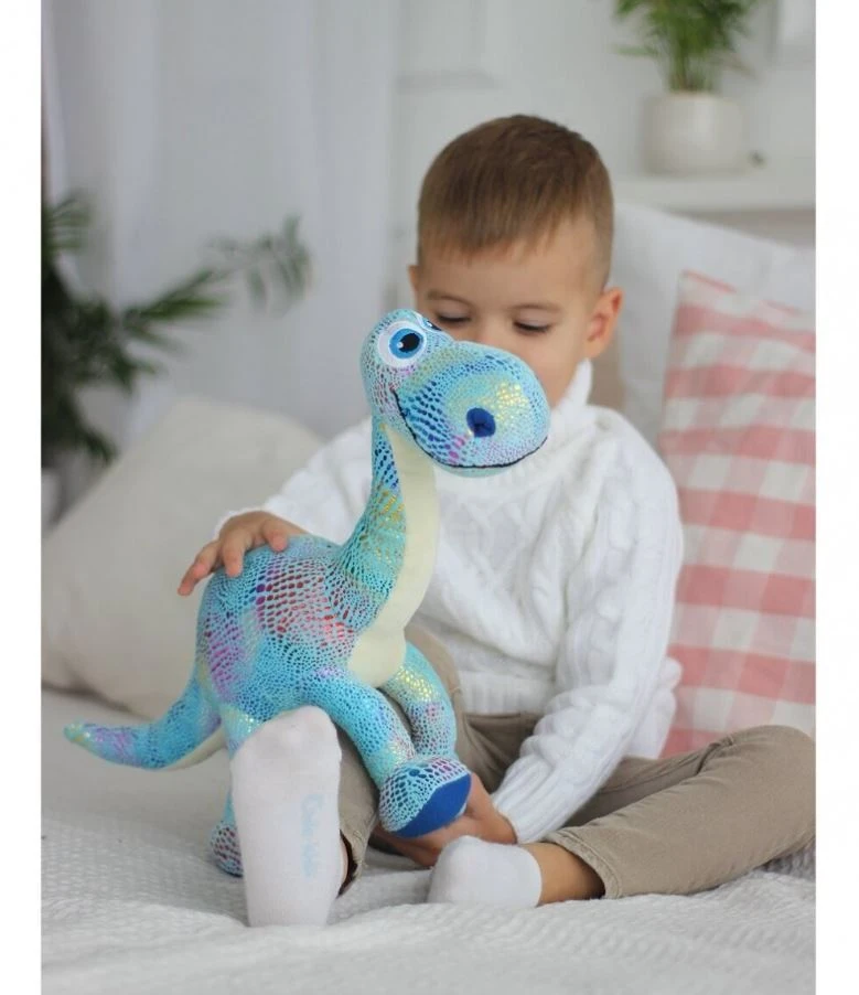 Minkštas pliušinis žaislas Dinozauras 36 cm aprašymas - Prekės nuotrauka