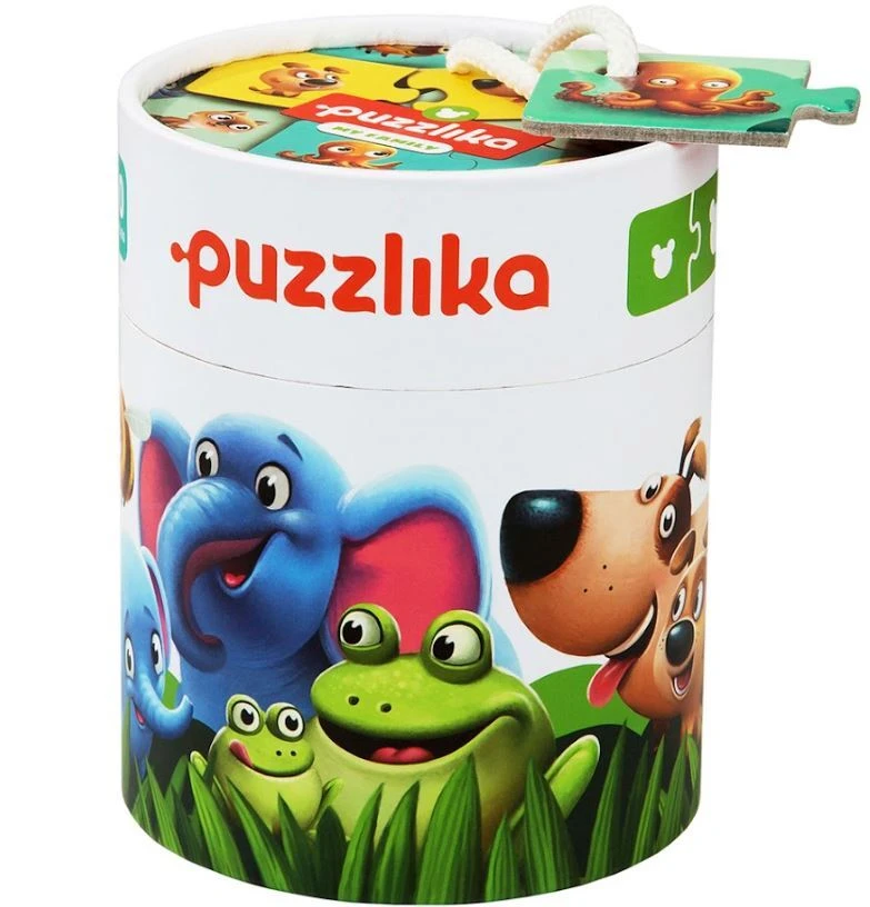 Puzzlika Pirmoji dėlionė - MANO ŠEIMA (13531) aprašymas - Prekės nuotrauka