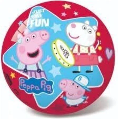 Spalvotas kamuolys Peppa Pig 23 cm aprašymas - Prekės nuotrauka