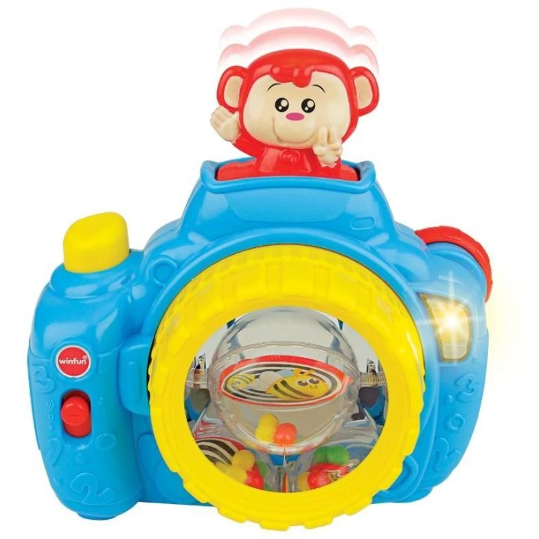 Smily Winfun fotoaparatas - Iššokanti beždžionėlė aprašymas - Prekės nuotrauka