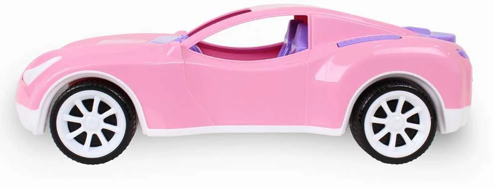 Technok Maksik Didelė plastikinė sportinė mašina rožinė 38cm (6351)