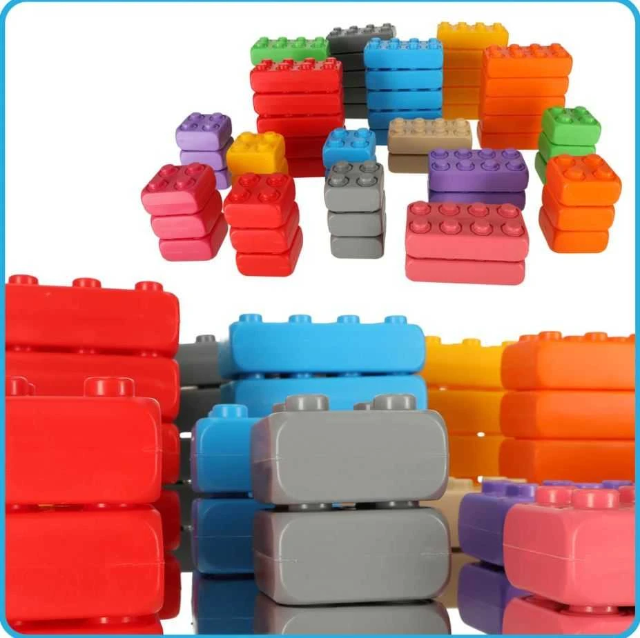 Marioinex Spalvotos plytos junior 60 vnt.