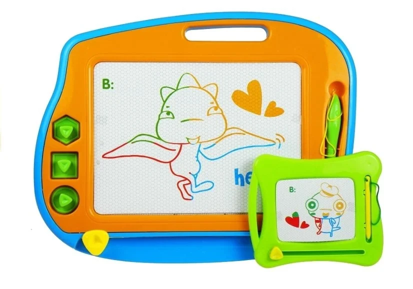 Malplay Vaikiška magnetinė piešimo lenta 2in 1
