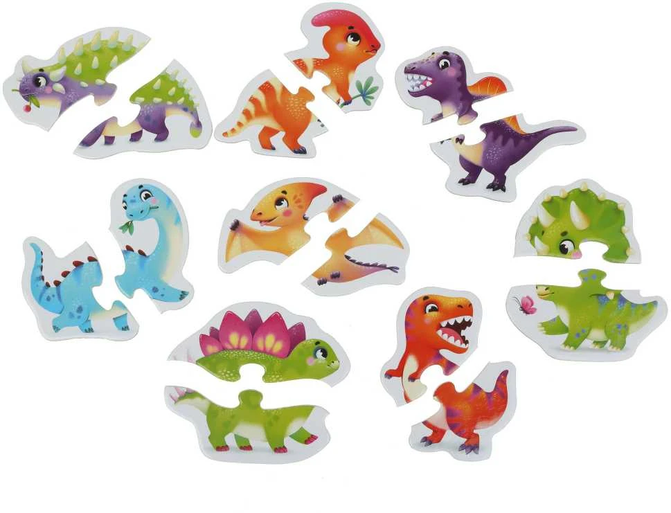 Puzzlika dėlionė "Dinozaurai"