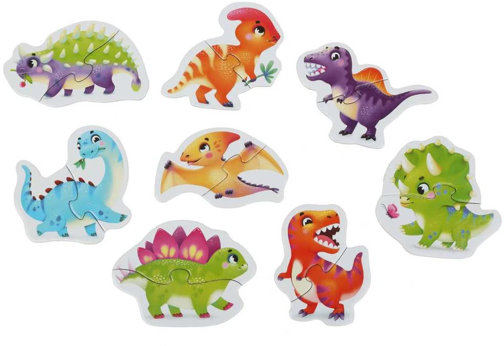 Puzzlika dėlionė "Dinozaurai"
