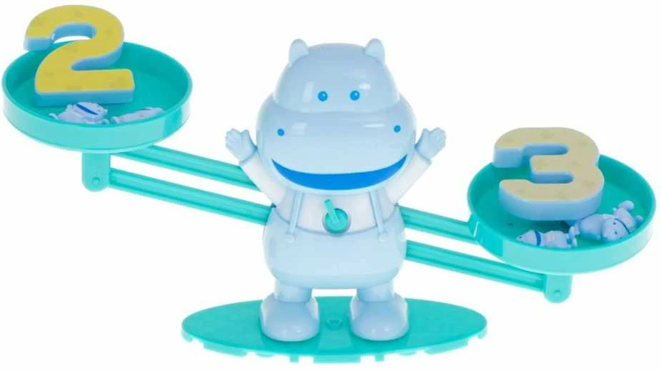 Mokomosios svarstyklės mokantis skaičiuoti hipopotamas mini