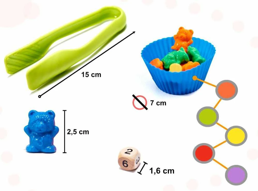KIK Montessori žaidimas Bičių korys