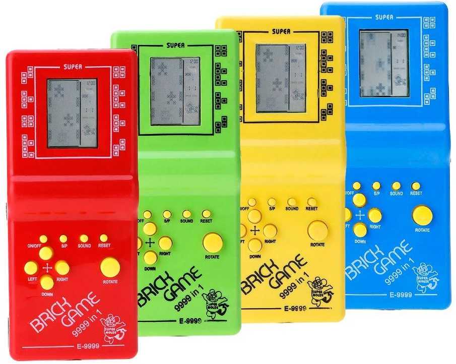 Elektroninis žaidimas Tetris didelis (žalias) 3799