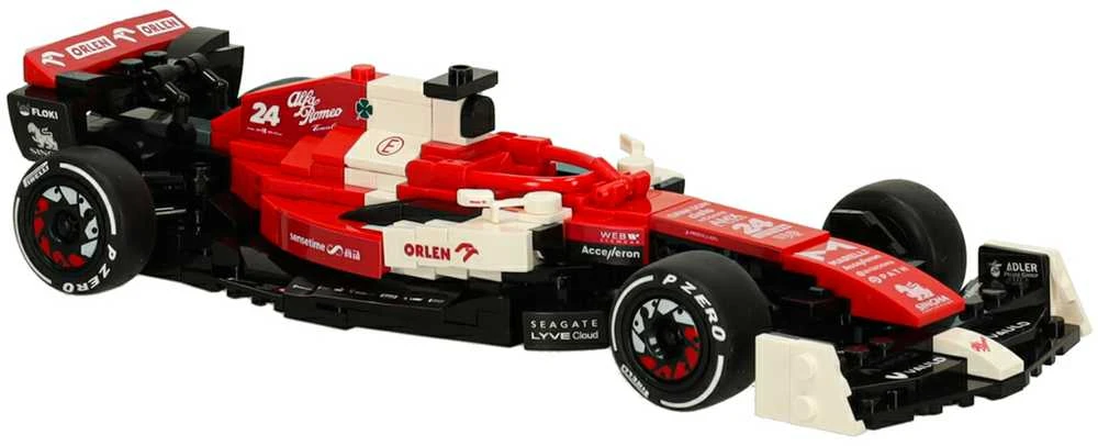 RC automobilis 1:24 Alfa Romeo F1 C42 trinkelės