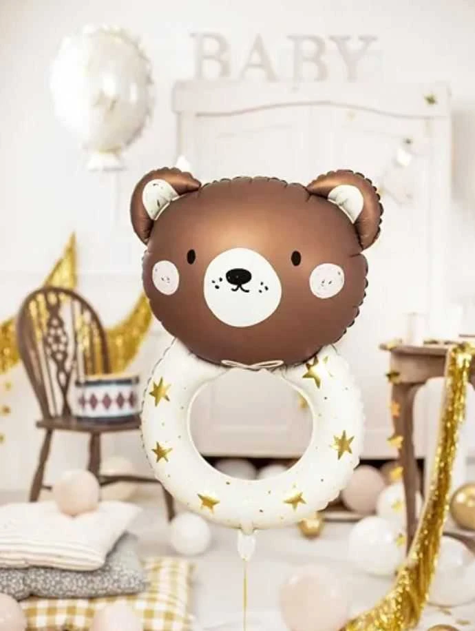 Folijos balionas Rattle bear 45cm x 67cm