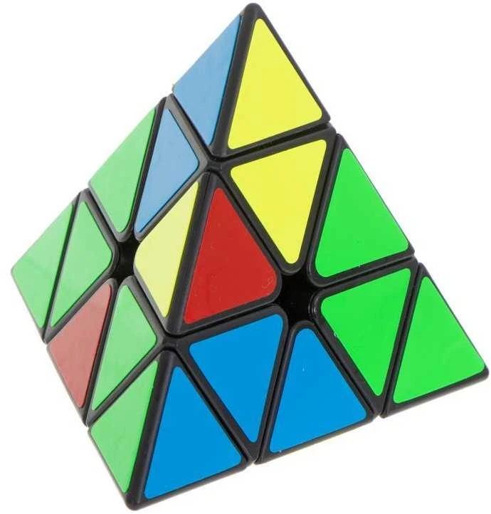 KIK PYRAMINX dėlionės kubo žaidimas Juodas MoYu