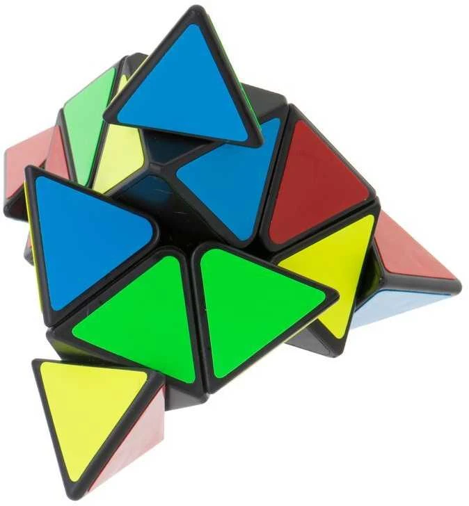 KIK PYRAMINX dėlionės kubo žaidimas Juodas MoYu