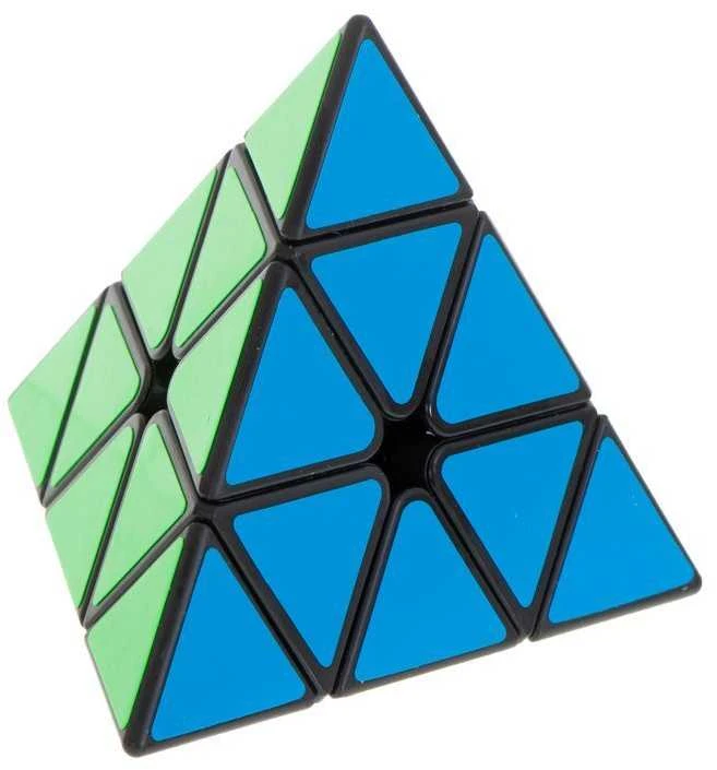 KIK PYRAMINX dėlionės kubo žaidimas Juodas MoYu