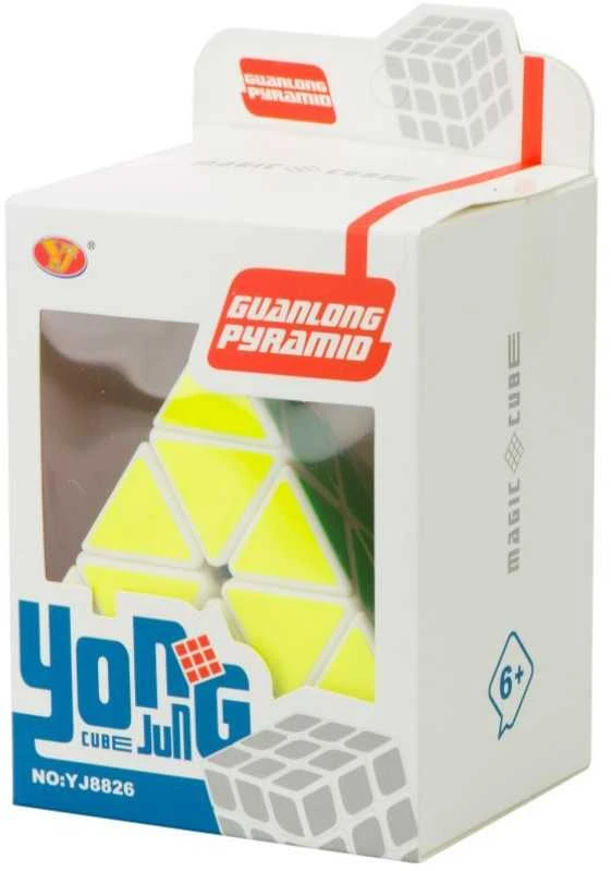 Dėlionės žaidimas PYRAMINX dėlionės kubas 9,7 cm