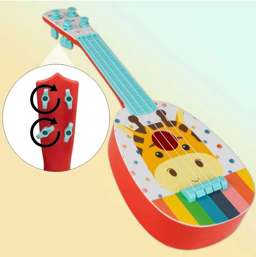 Malplay Vaikiška gitara 36 cm Žirafa