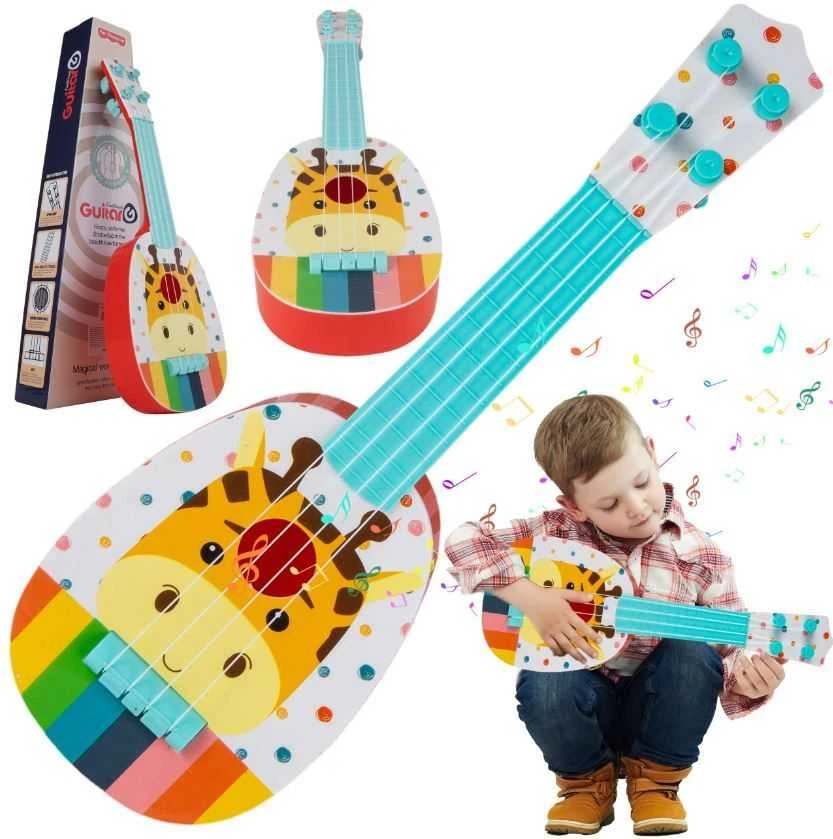 Malplay Vaikiška gitara 36 cm Žirafa