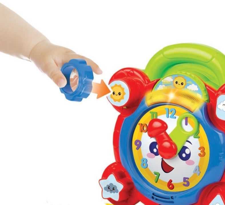 Smily Interaktyvus mokomasis laikrodis Winfun su garsais ir šviesomis