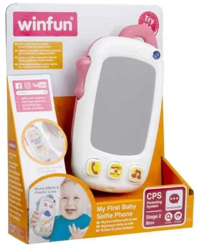 Žaislinis telefonas Winfun Smily Play