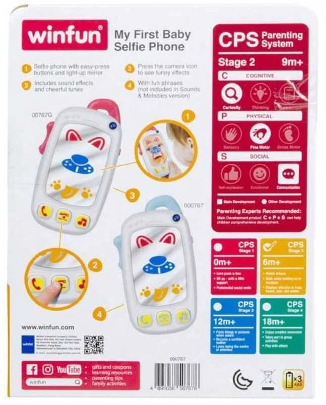 Žaislinis telefonas Winfun Smily Play