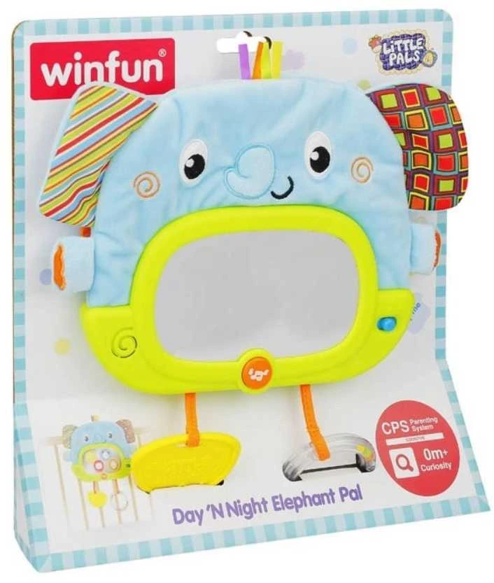 Smily Interaktyvus veidrodėlis kūdikiams Winfun - Drambliukas