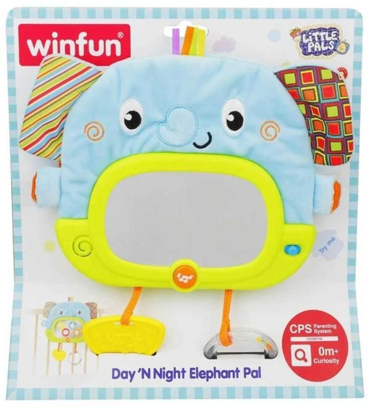 Smily Interaktyvus veidrodėlis kūdikiams Winfun - Drambliukas