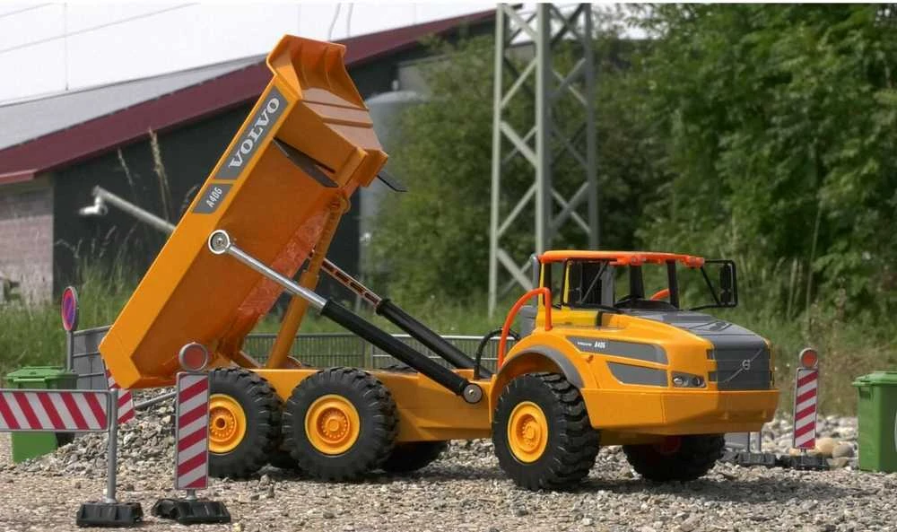 Jamara Nuotoliniu būdu valdomas savivartis Volvo A40G 1:20