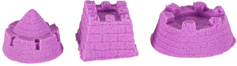 KIK Kinetinis smėlis 1kg maišelyje, violetinės spalvos