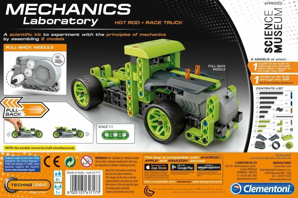 Clementoni konstruktorius "Hot Rod Race Truck"