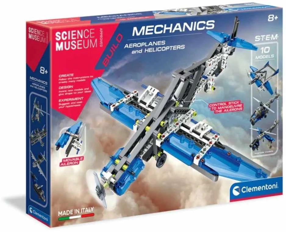 Clementoni Žaidimas Mechaninė laboratorija "Planes - Helicopters"