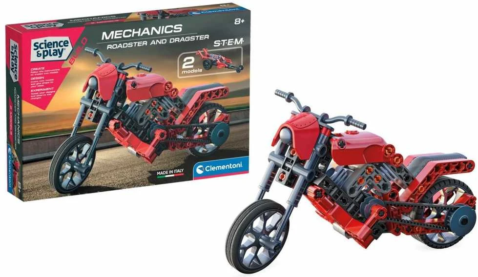 Konstruktorius Clementoni ROADSTER AND DRAGSTER
