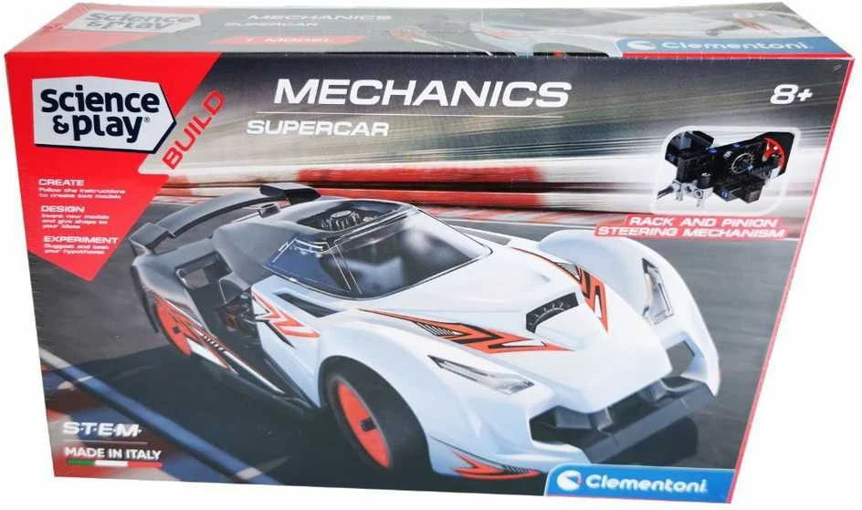 Clementoni konstruktorius "Mechanical Labs - "SUPERCAR"