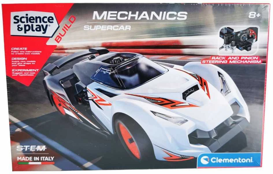 Clementoni konstruktorius "Mechanical Labs - "SUPERCAR"
