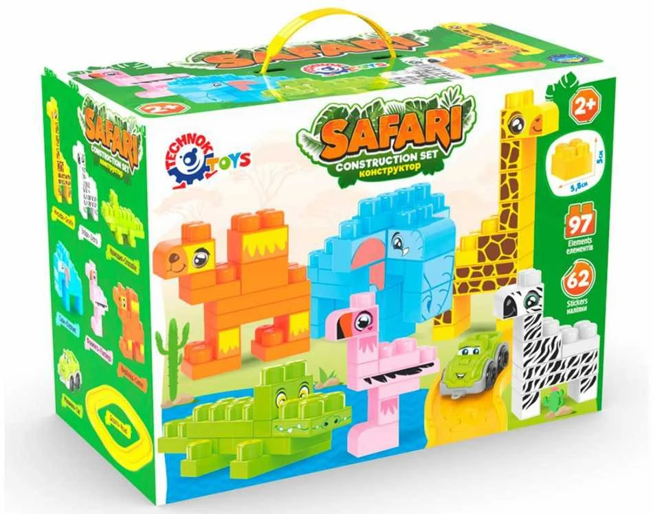 Technok konstruktorius Safaris 97 detalės