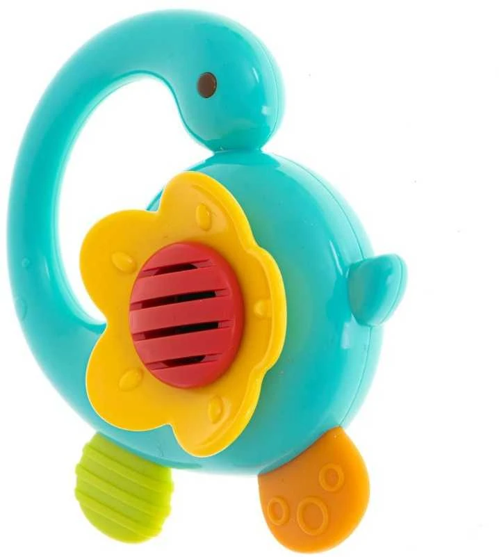 HOLA kūdikio kramtukas barškutis dinozaurai 5 vnt. rinkinys.
