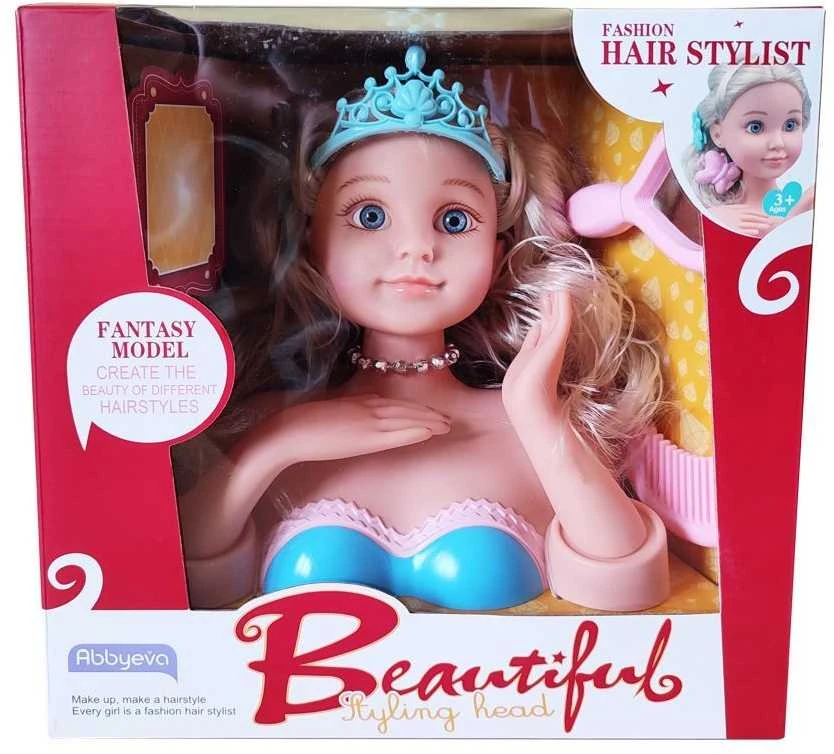 Lėlės galva šukuosenoms (2311)